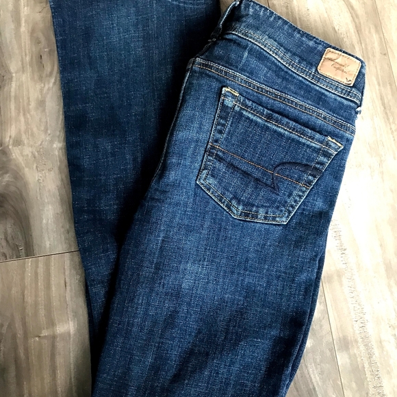 American Eagle Original Boot Stretch Jeans Size 4 - Picture 4 of 4